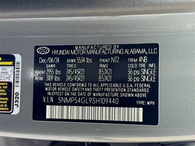 2025 Hyundai Santa Fe Calligraphy Quincy MA