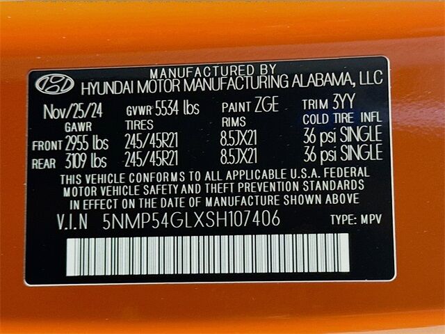 2025 Hyundai Santa Fe Calligraphy Quincy MA