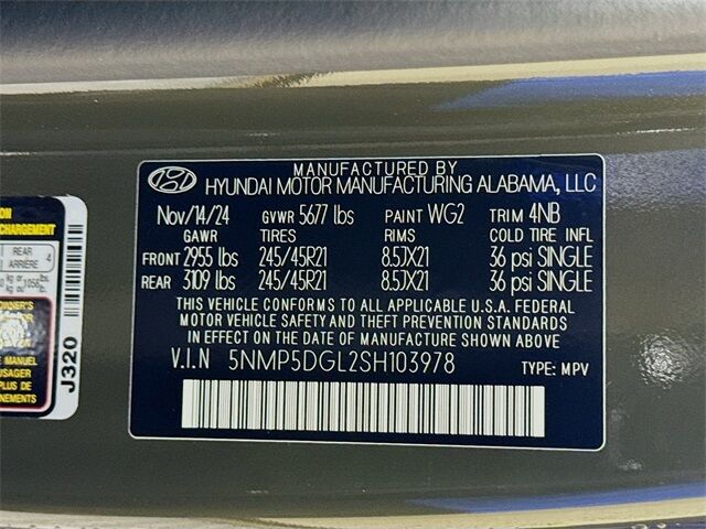 2025 Hyundai Santa Fe Calligraphy Quincy MA