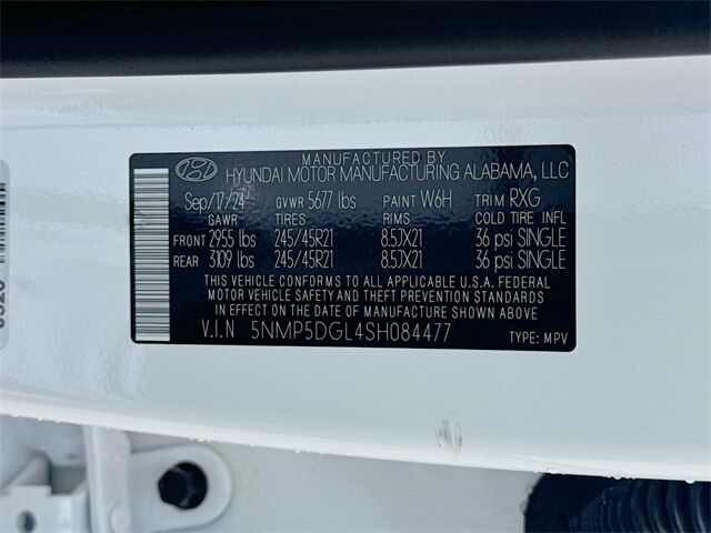 2025 Hyundai Santa Fe Calligraphy Quincy MA