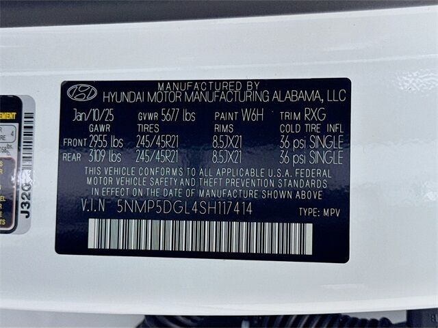 2025 Hyundai Santa Fe Calligraphy Quincy MA