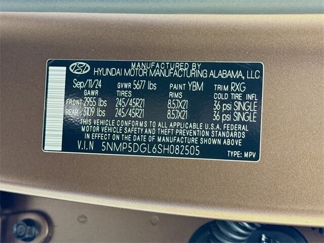 2025 Hyundai Santa Fe Calligraphy Quincy MA