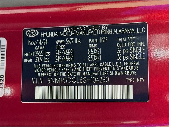 2025 Hyundai Santa Fe Calligraphy Quincy MA