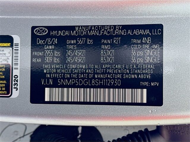 2025 Hyundai Santa Fe Calligraphy Quincy MA