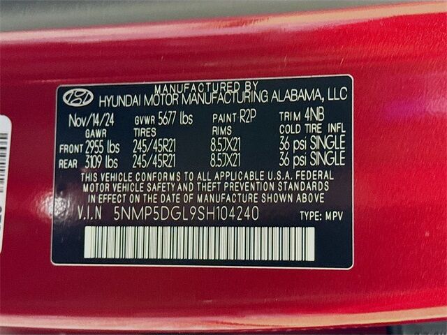 2025 Hyundai Santa Fe Calligraphy Quincy MA