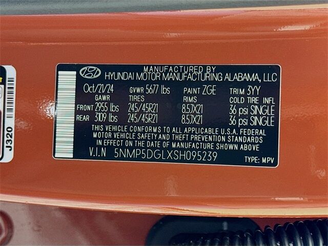 2025 Hyundai Santa Fe Calligraphy Quincy MA