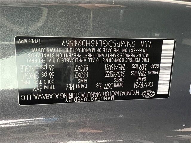 2025 Hyundai Santa Fe Calligraphy Waldorf MD