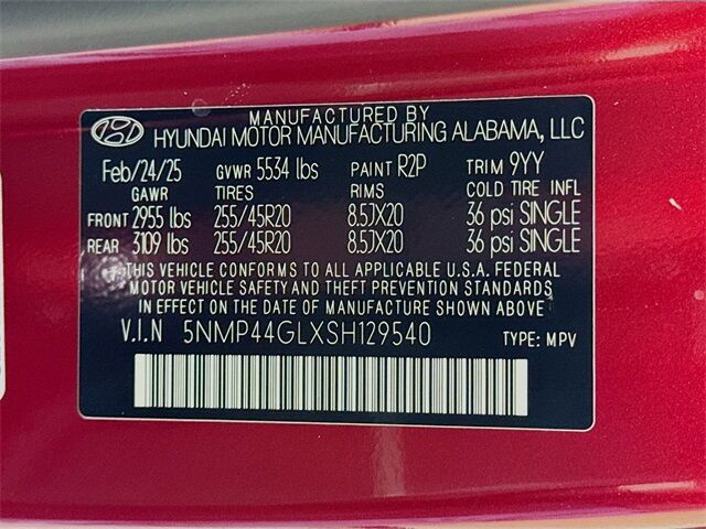 2025 Hyundai Santa Fe Limited Quincy MA