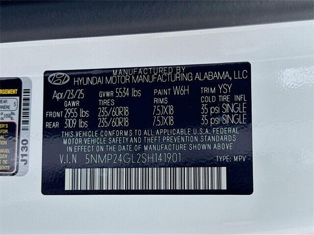 2025 Hyundai Santa Fe SEL Quincy MA