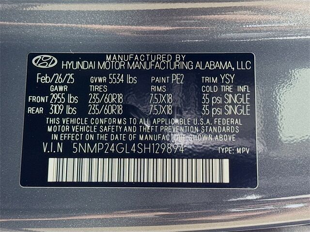 2025 Hyundai Santa Fe SEL Quincy MA