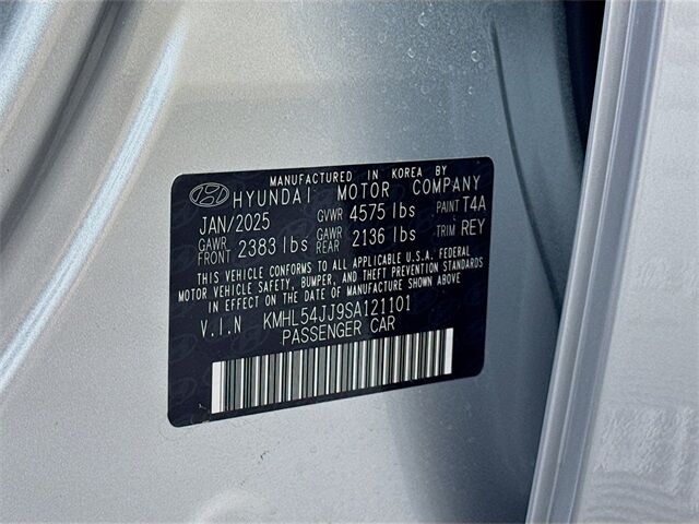 2025 Hyundai Sonata Hybrid Limited Quincy MA