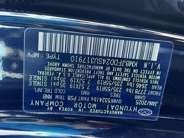 2025 Hyundai Tucson Plug-In Hybrid Limited Waldorf MD