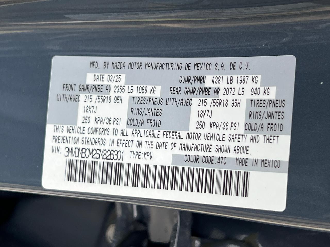 2025 MAZDA CX-30 2.5 S Carbon Edition Hagerstown MD