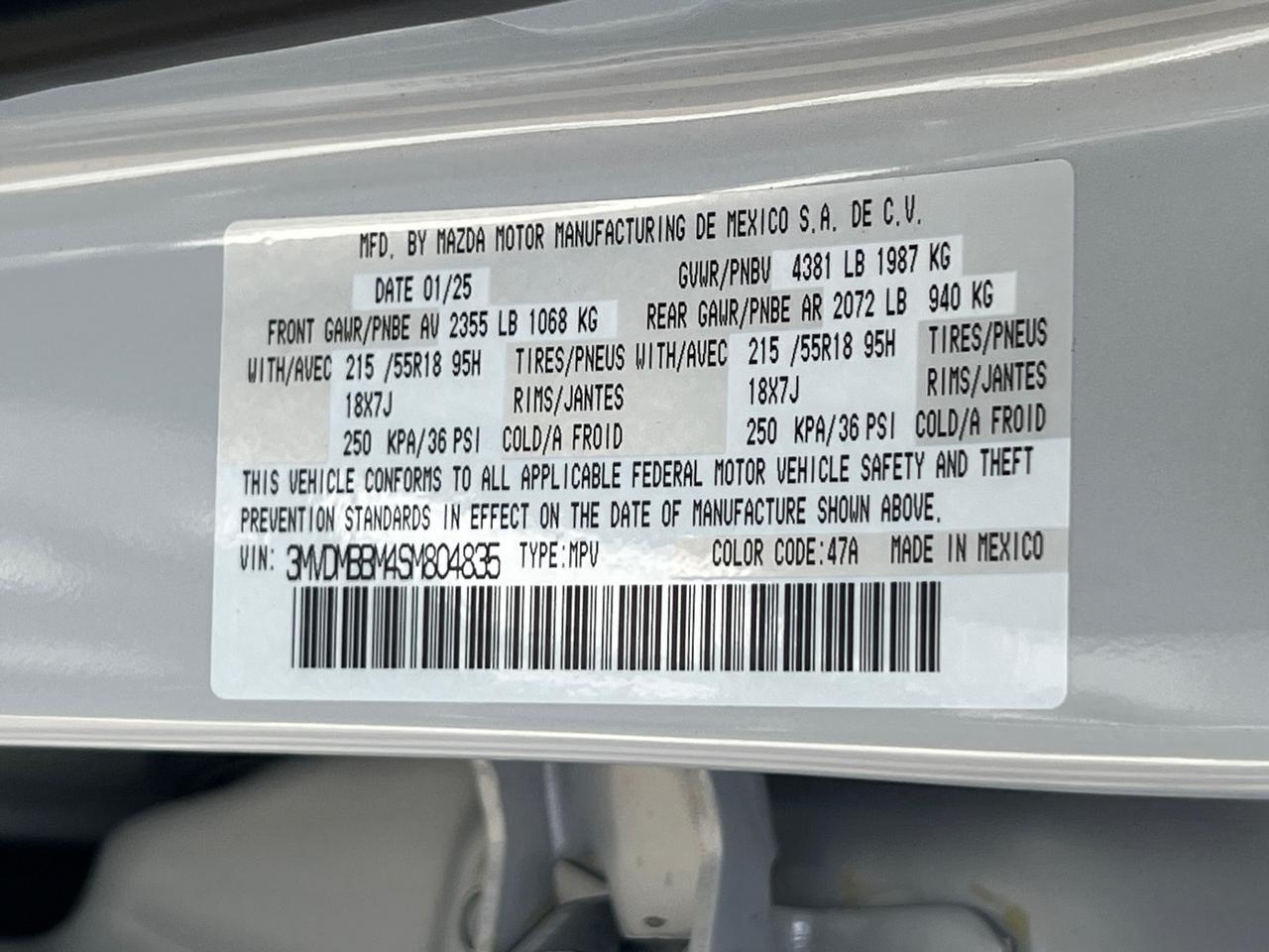 2025 MAZDA CX-30 2.5 S Select Sport Hagerstown MD