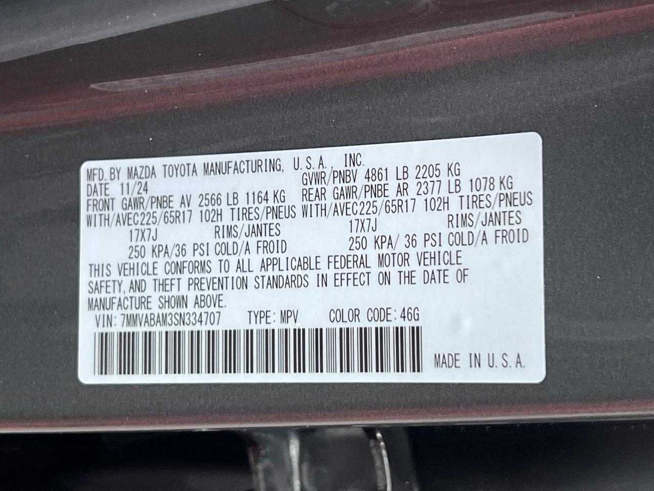 2025 MAZDA CX-50 2.5 S Select Package Hagerstown MD