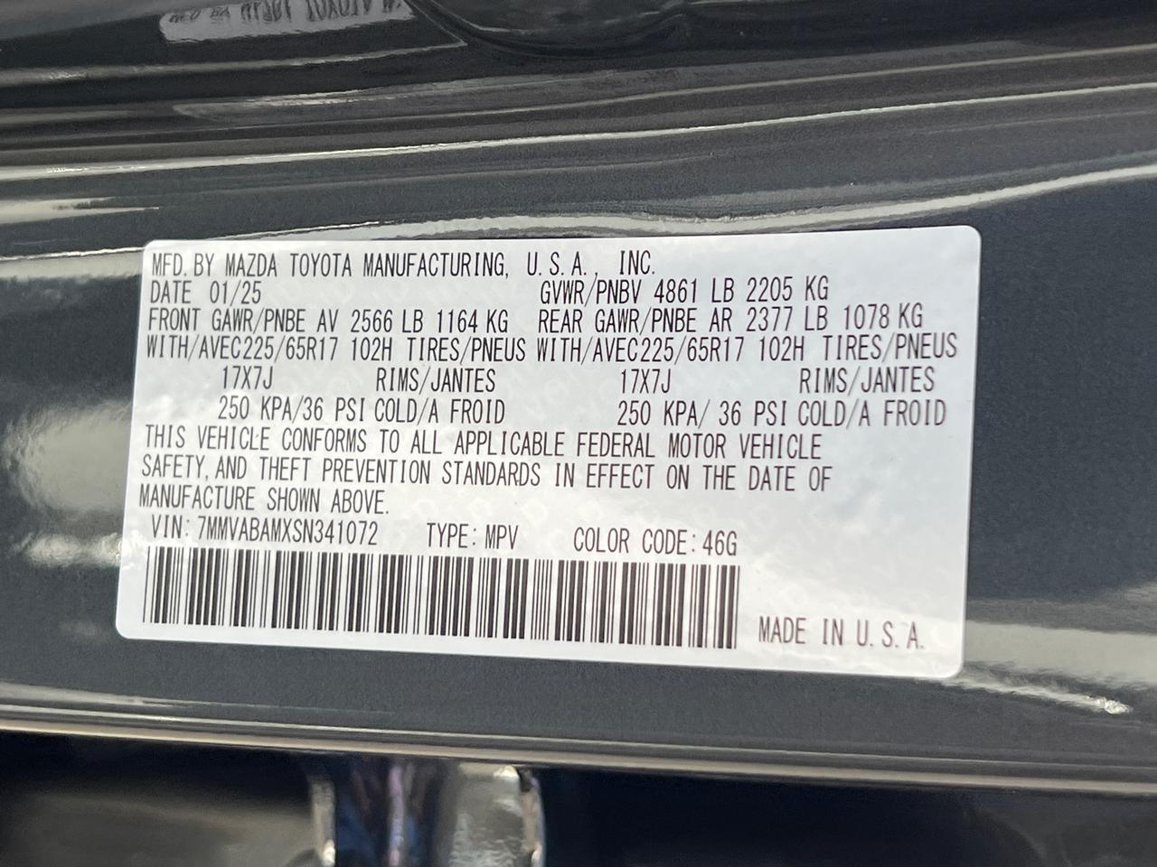 2025 MAZDA CX-50 2.5 S Select Package Hagerstown MD