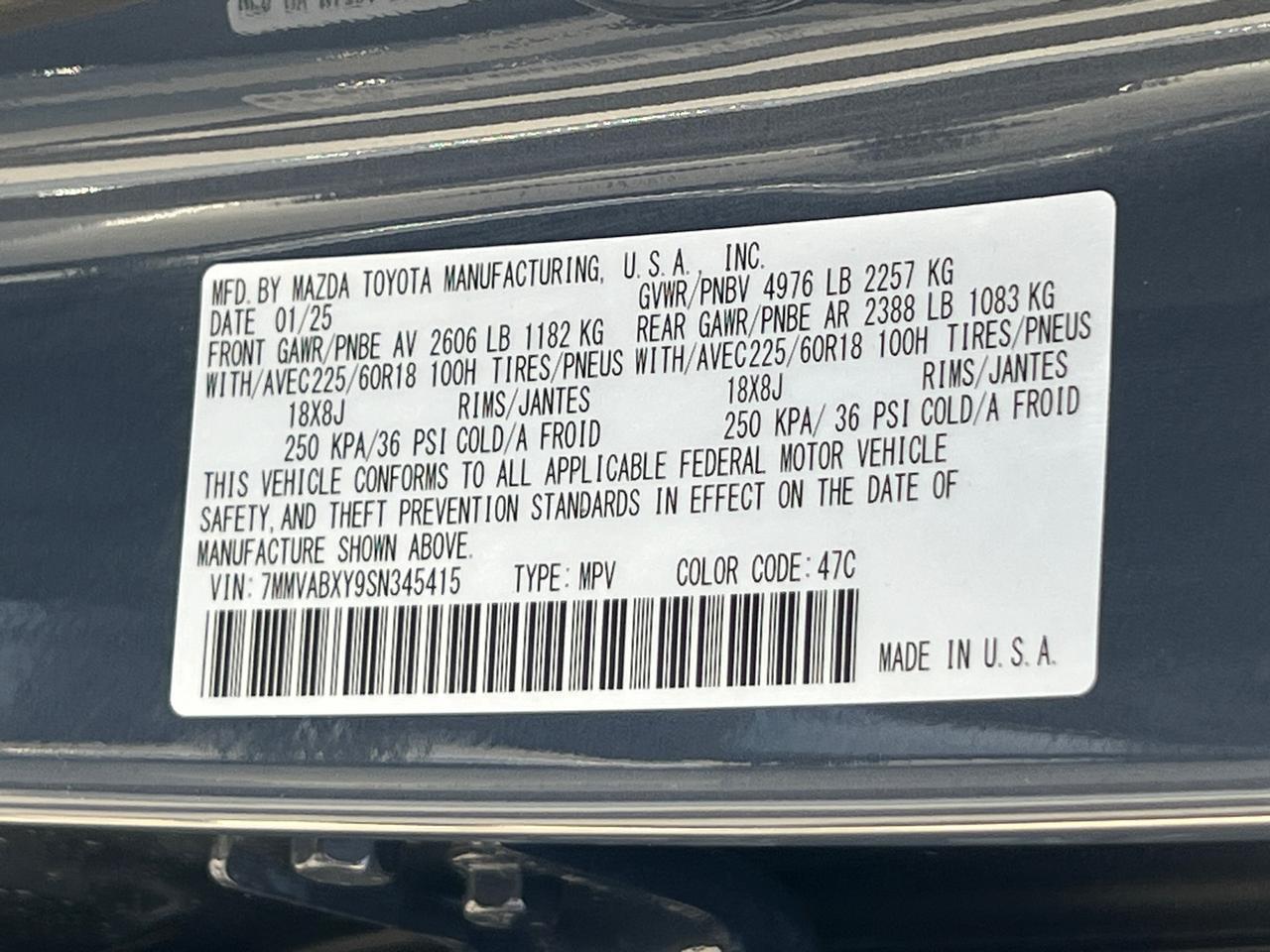 2025 MAZDA CX-50 2.5 Turbo Meridian Edition Hagerstown MD