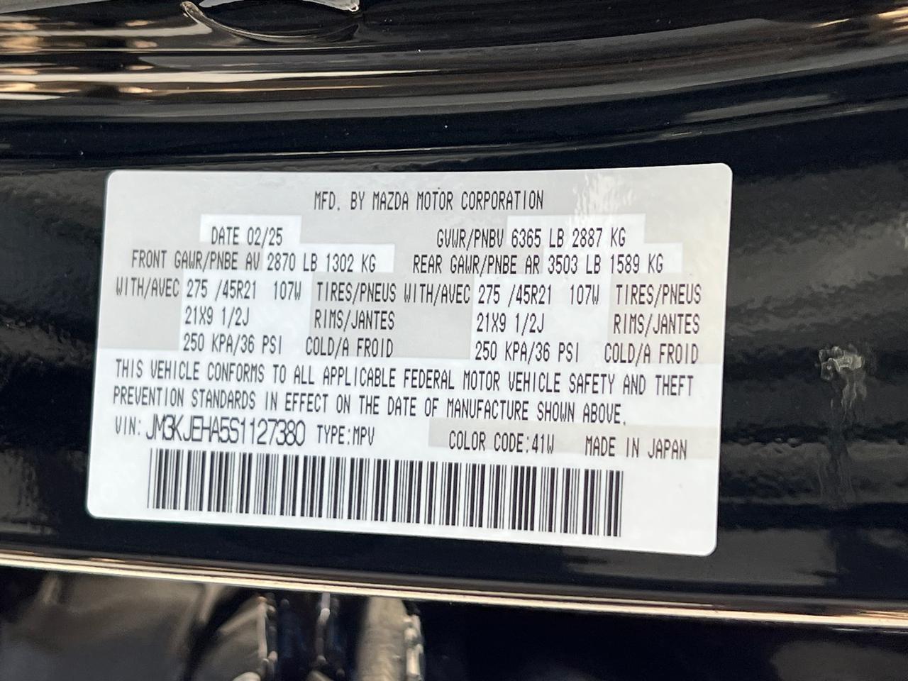 2025 MAZDA CX-70 PHEV Premium Plus Hagerstown MD