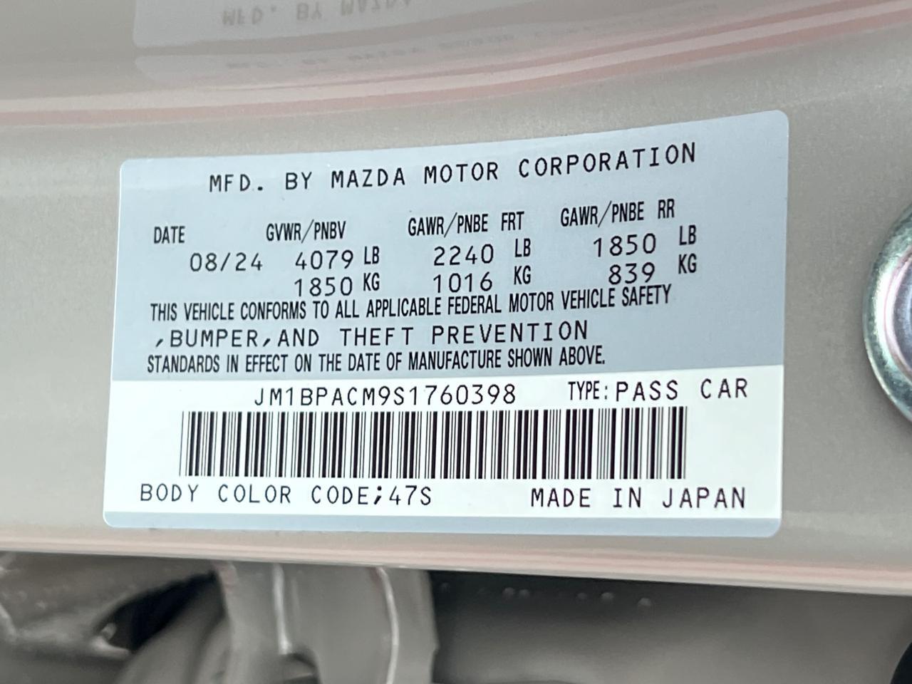 2025 MAZDA Mazda3 2.5 S Preferred Package Hagerstown MD