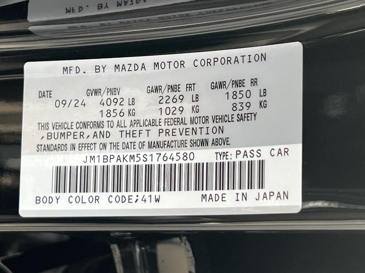 2025 MAZDA Mazda3 2.5 S Select Sport Hagerstown MD