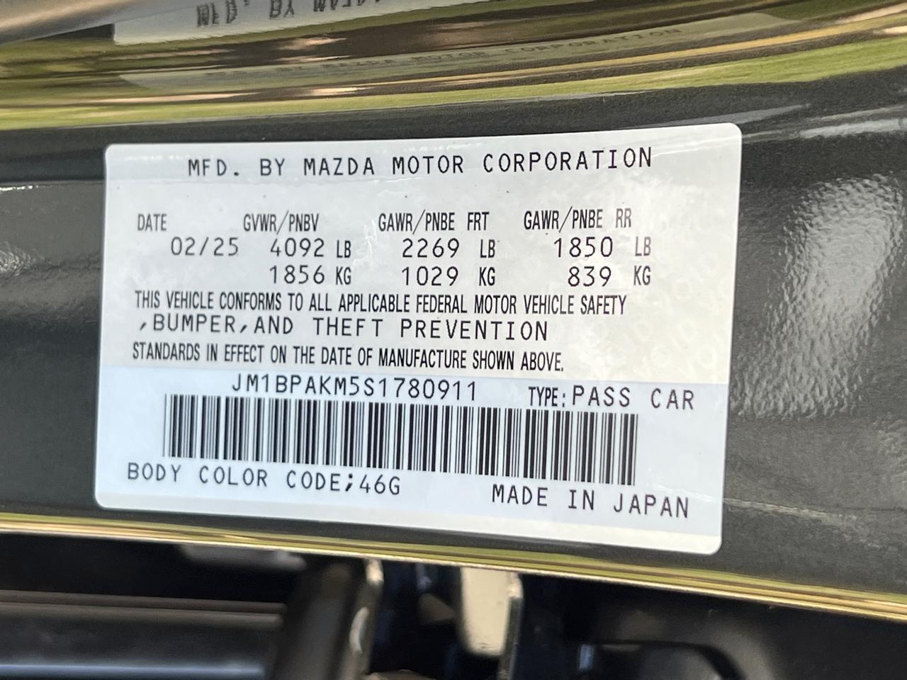 2025 MAZDA Mazda3 2.5 S Select Sport Hagerstown MD