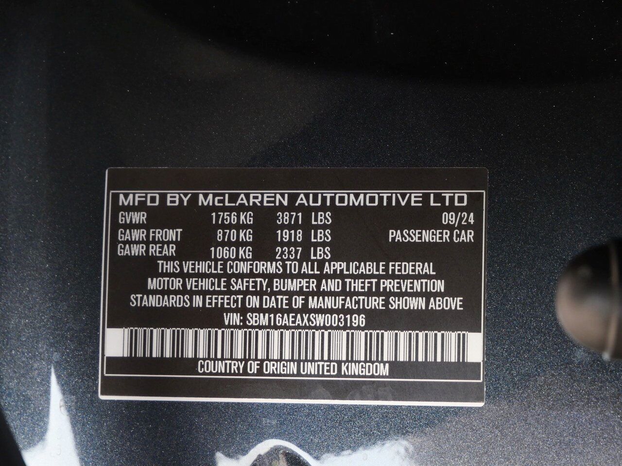 2025 McLaren Artura Vision Vision Lawrence KS