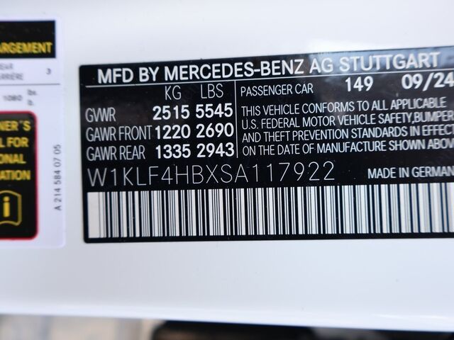 2025 Mercedes-Benz E-Class E 350 Merriam KS