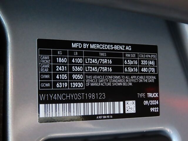 2025 Mercedes-Benz Sprinter 2500 Cargo 170 WB Merriam KS