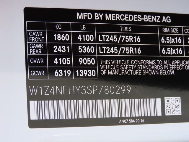 2025 Mercedes-Benz Sprinter 2500 Passenger 144 WB Merriam KS
