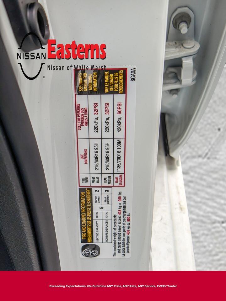 2025 Nissan Altima 2.5 S White Marsh MD