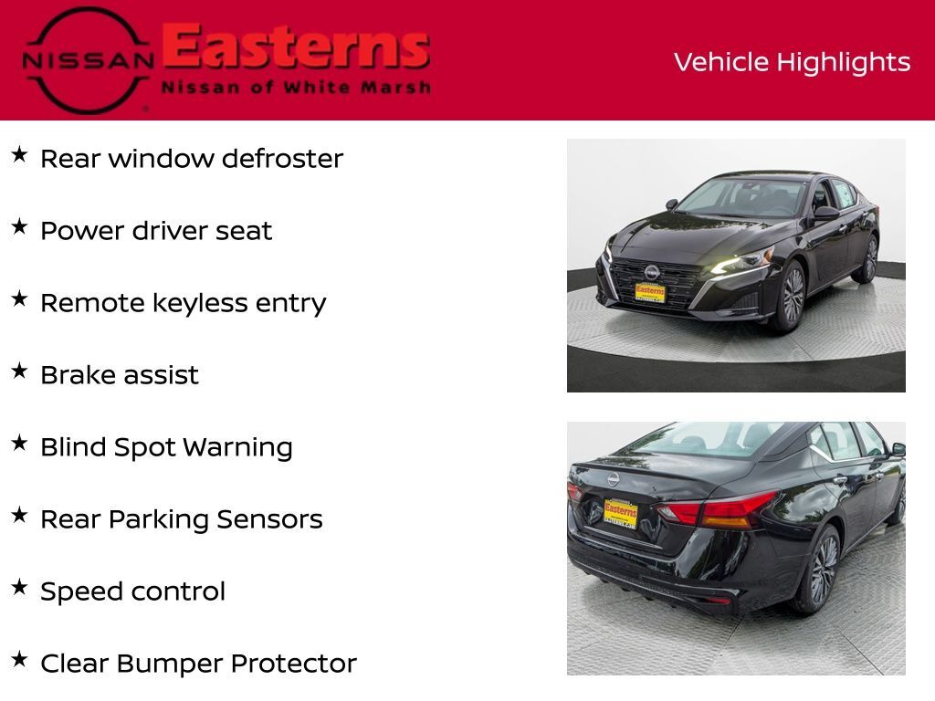 2025 Nissan Altima 2.5 SV White Marsh MD