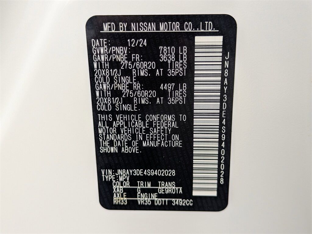 2025 Nissan Armada Kennesaw GA