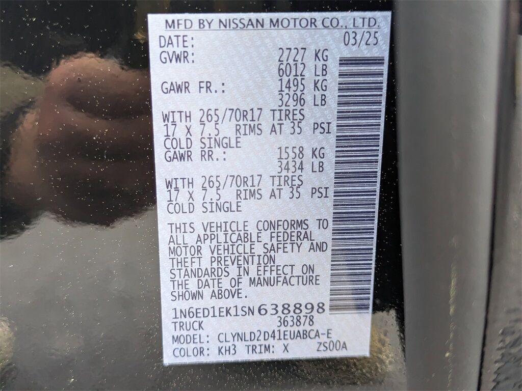 2025 Nissan Frontier PRO-4X Kennesaw GA