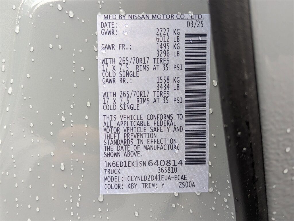 2025 Nissan Frontier PRO-4X Kennesaw GA