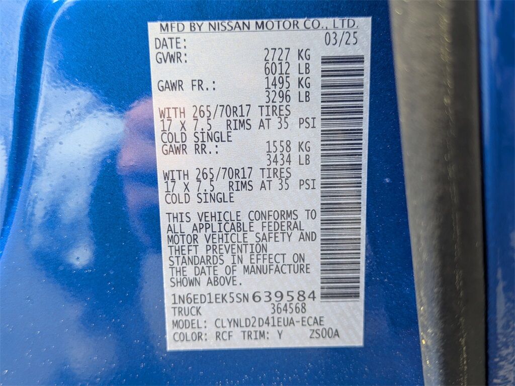 2025 Nissan Frontier PRO-4X Kennesaw GA