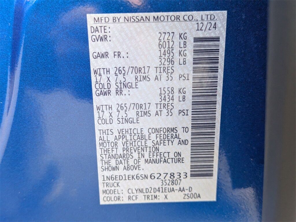 2025 Nissan Frontier PRO-4X Kennesaw GA