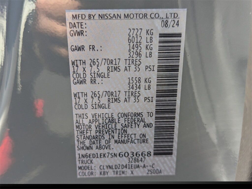 2025 Nissan Frontier PRO-4X Kennesaw GA