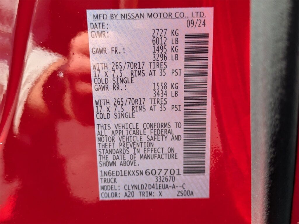 2025 Nissan Frontier PRO-4X Kennesaw GA