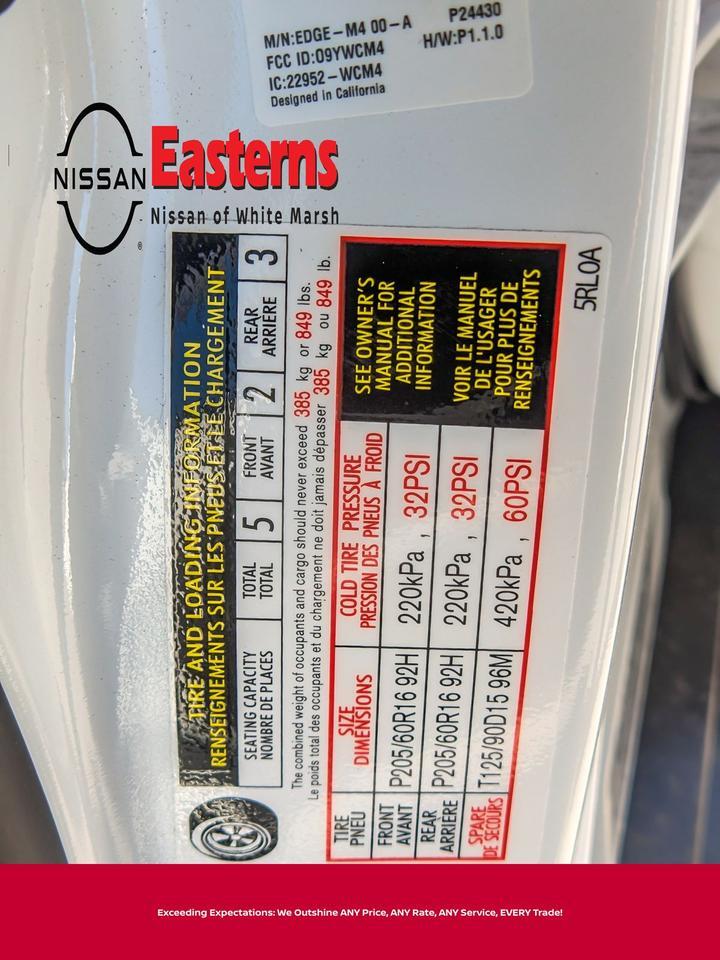 2025 Nissan Kicks S White Marsh MD