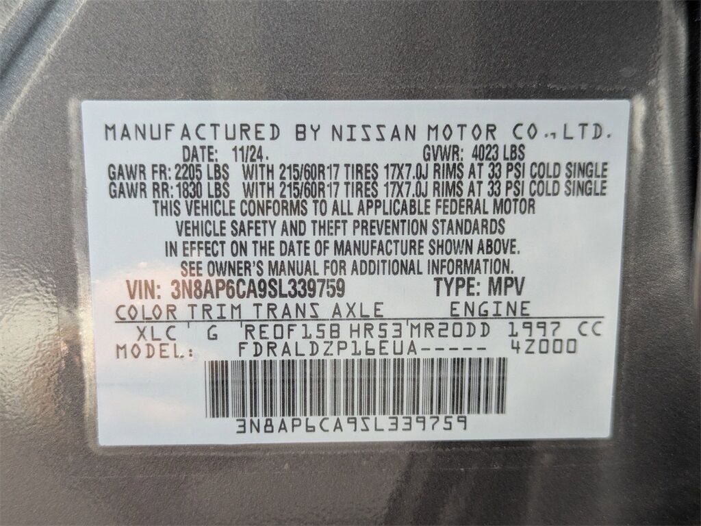 2025 Nissan Kicks SV Kennesaw GA