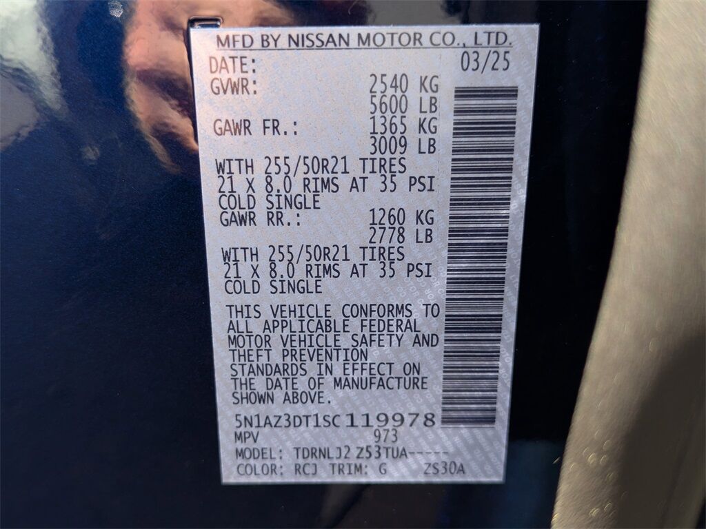 2025 Nissan Murano Platinum Kennesaw GA