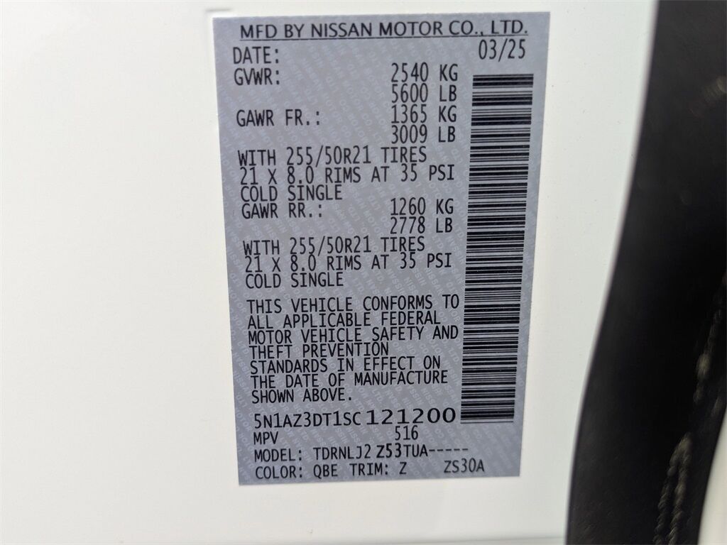 2025 Nissan Murano Platinum Kennesaw GA