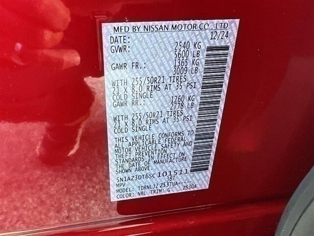 2025 Nissan Murano Platinum Waldorf MD