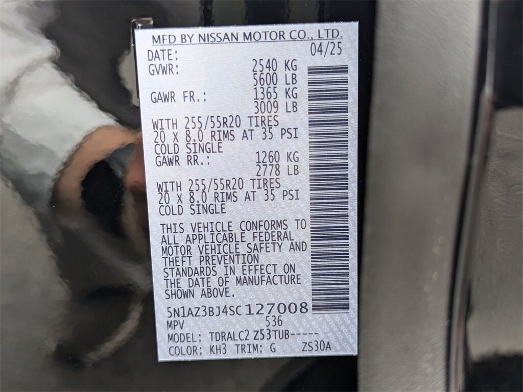 2025 Nissan Murano SV Kennesaw GA