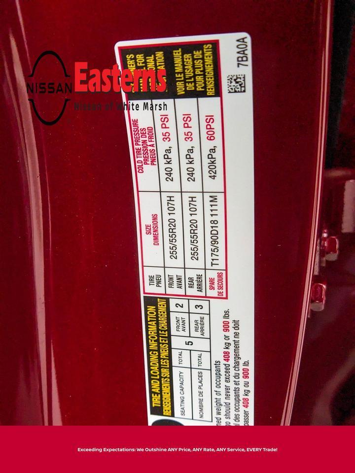 2025 Nissan Murano SV White Marsh MD