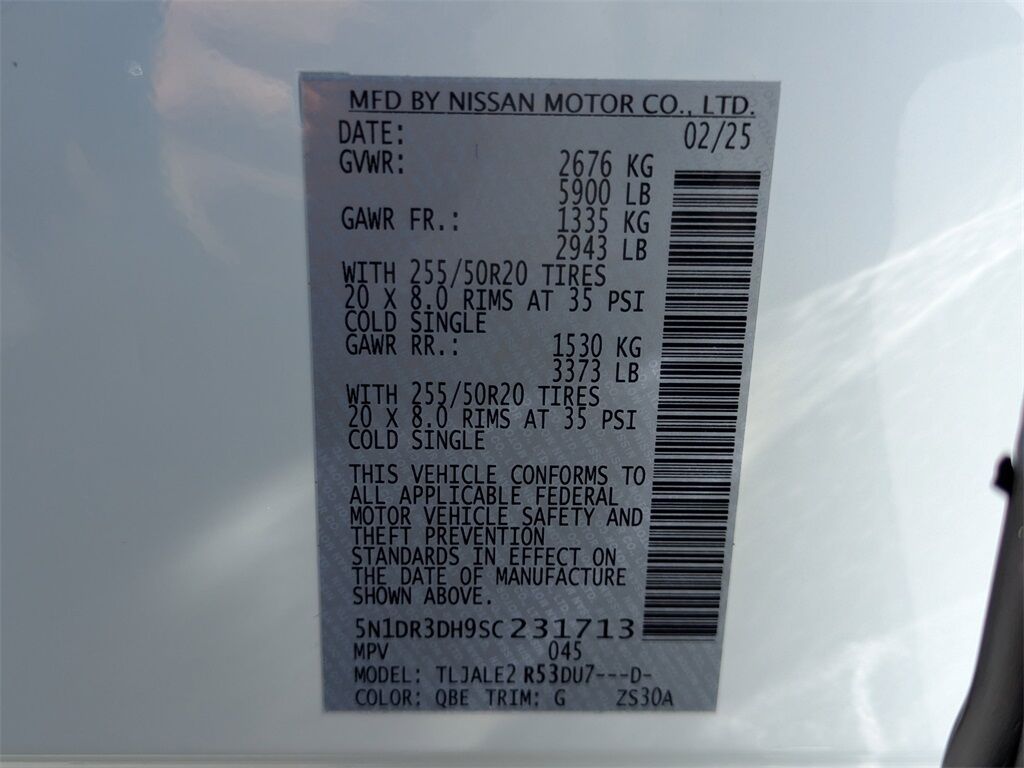 2025 Nissan Pathfinder Platinum Kennesaw GA