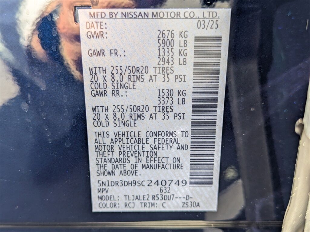 2025 Nissan Pathfinder Platinum Kennesaw GA