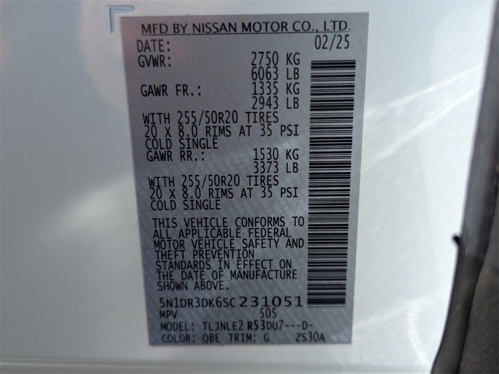 2025 Nissan Pathfinder Platinum Kennesaw GA