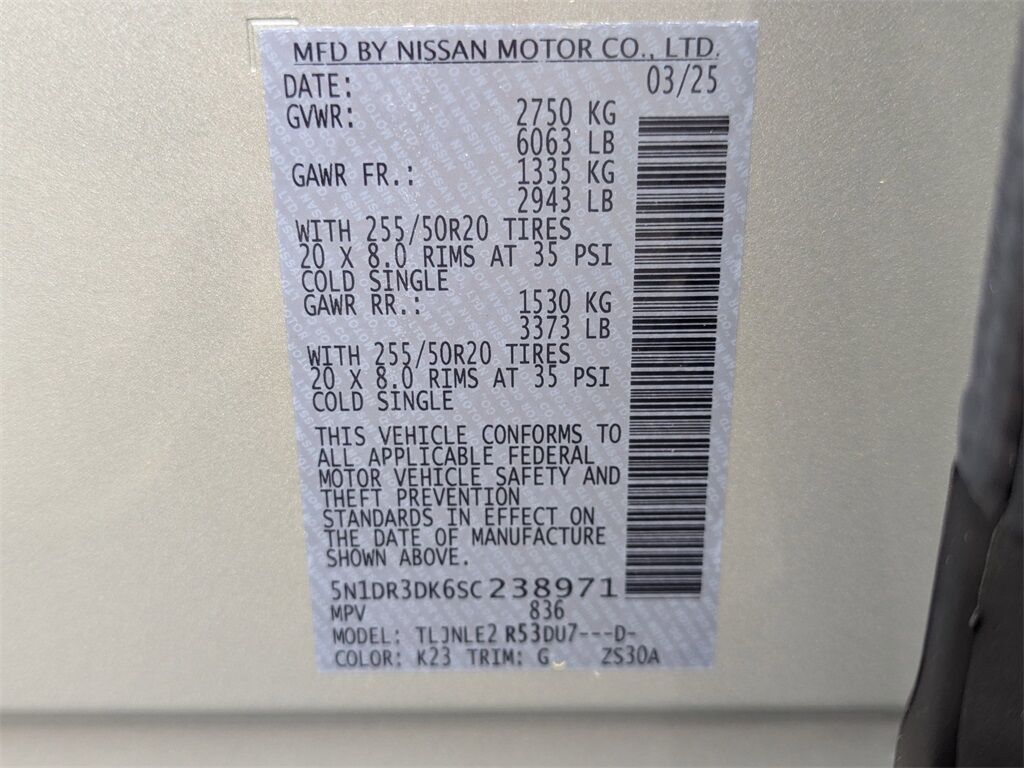 2025 Nissan Pathfinder Platinum Kennesaw GA