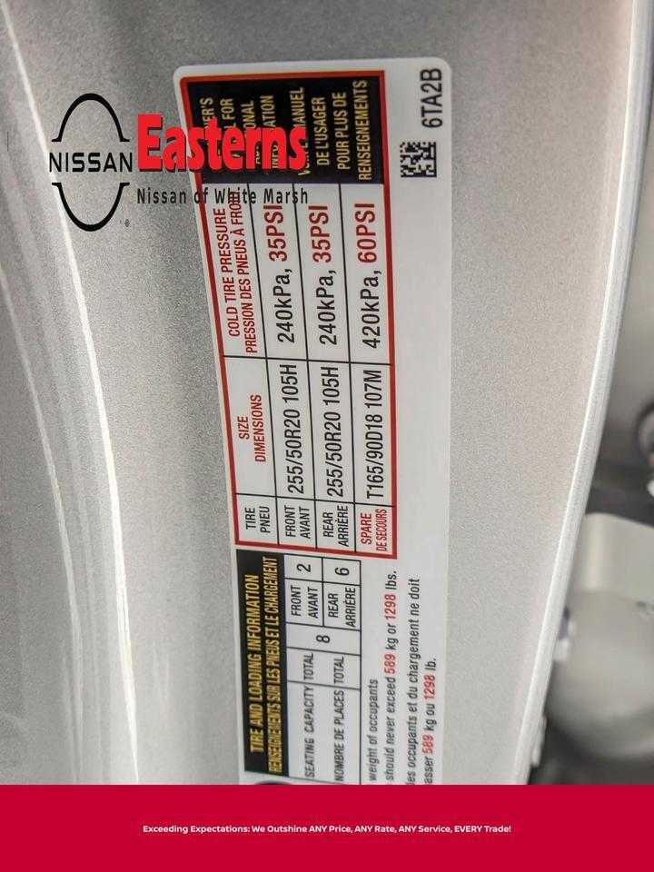 2025 Nissan Pathfinder Platinum White Marsh MD